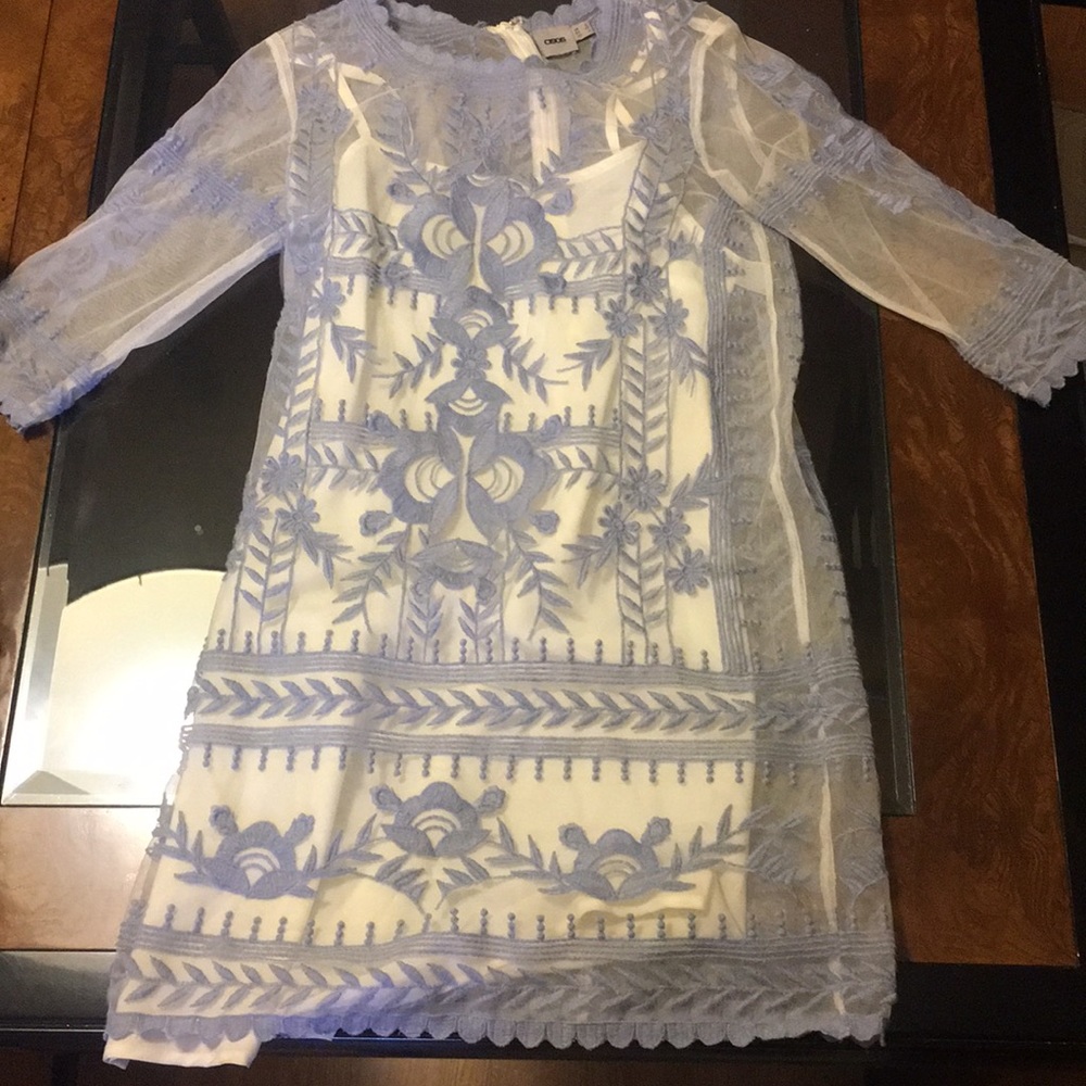 Lace Embroidered Dress size 2
